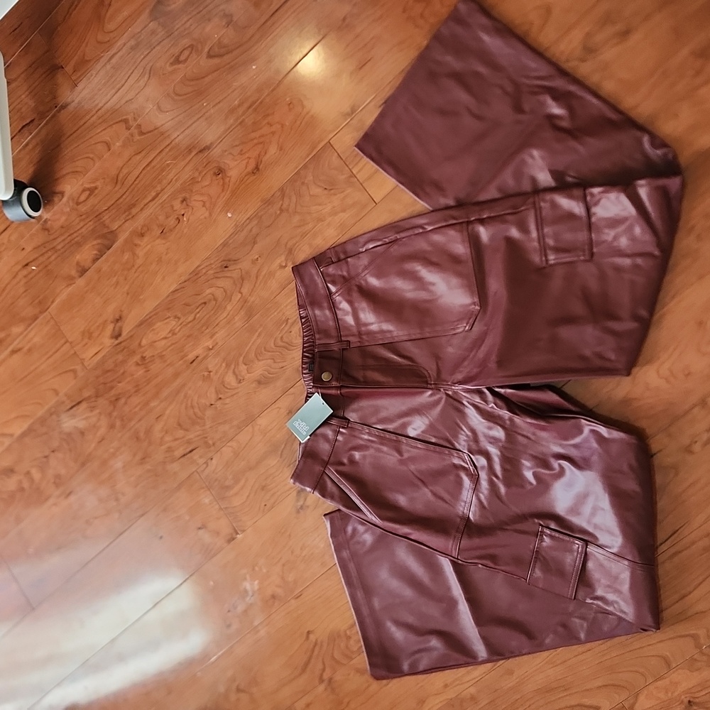 Faux Leather Pants - BRAND NEW